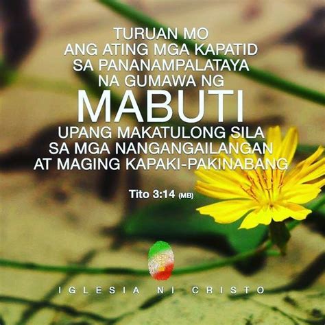 inc quotes tagalog|INC Quotes .